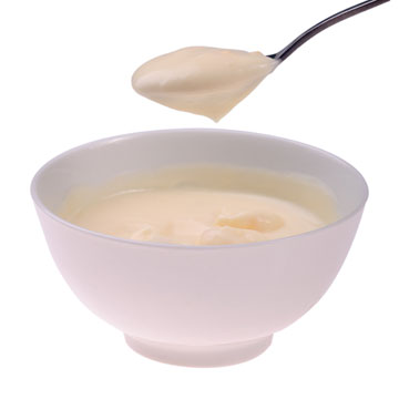 Yoghurt, vanille, halfvol